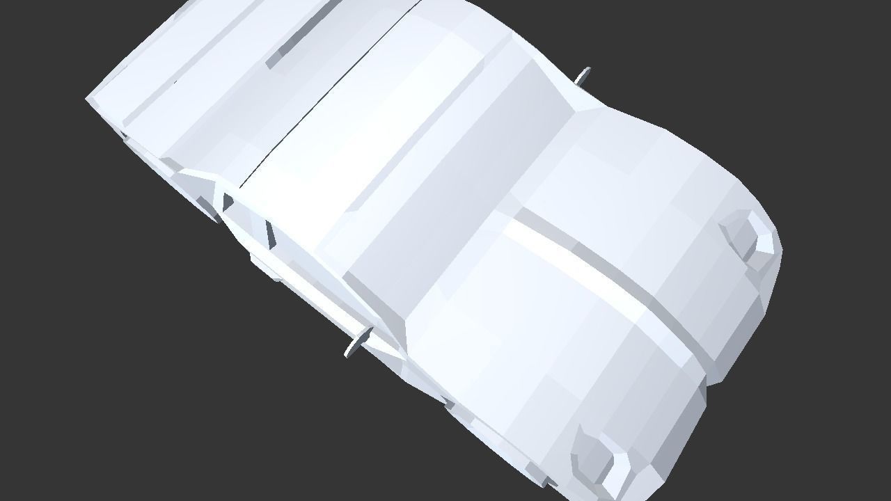 Sp22Car car Low-poly 3D model_17