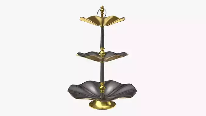 Cake plate 3D model