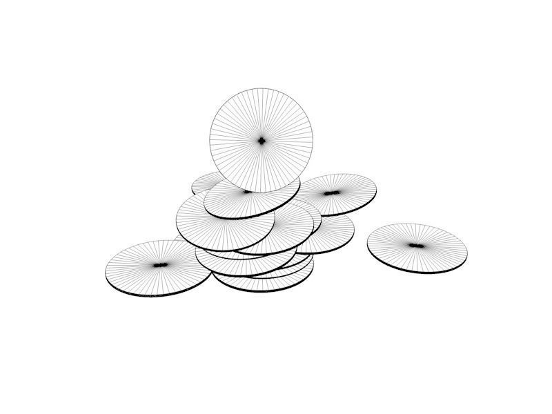 Coin Kingdom of Iraq Low-poly 3D model_9