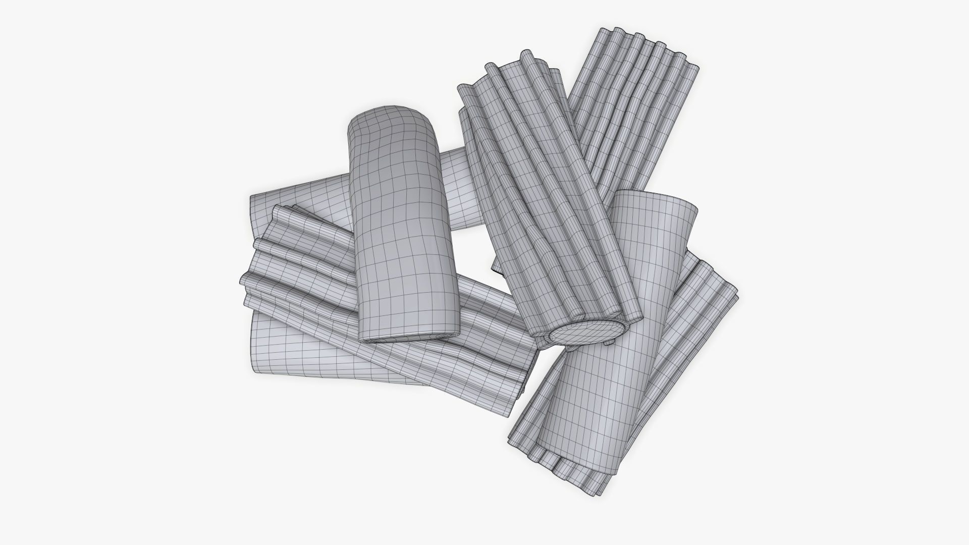 Colorful jelly candies 3D model_9