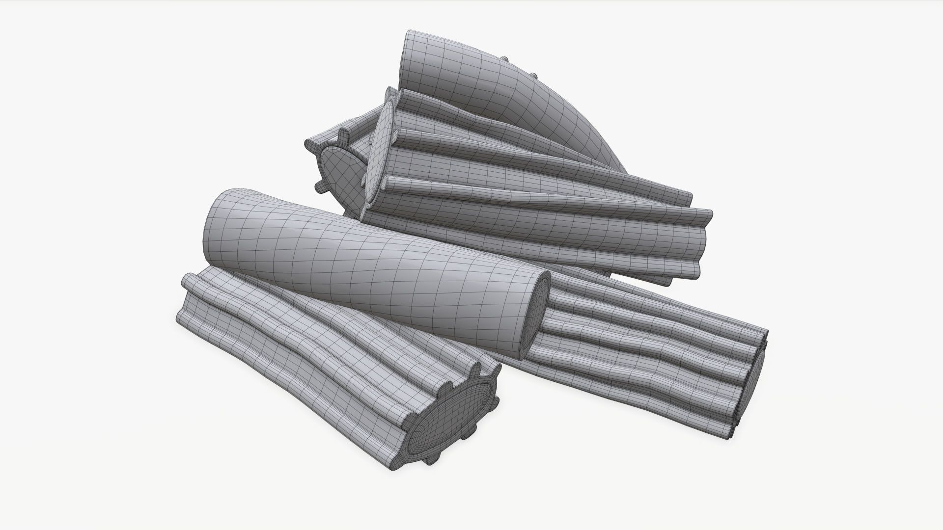 Colorful jelly candies 3D model_8