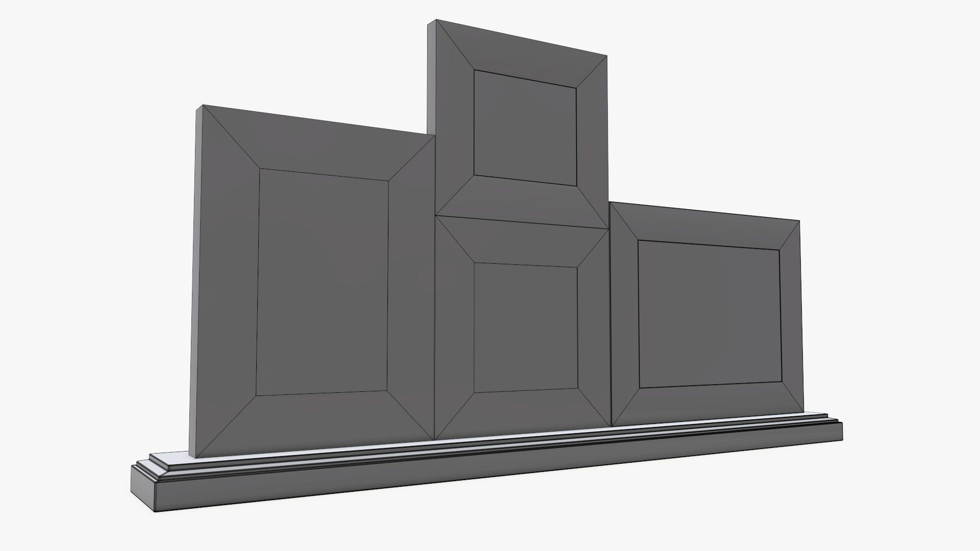 Photo frame 03 3D model_7