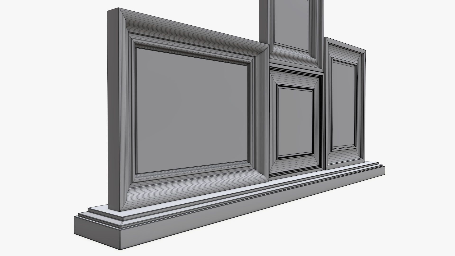 Photo frame 03 3D model_5