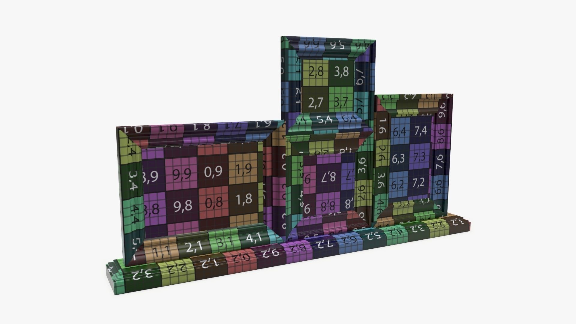 Photo frame 03 3D model_8