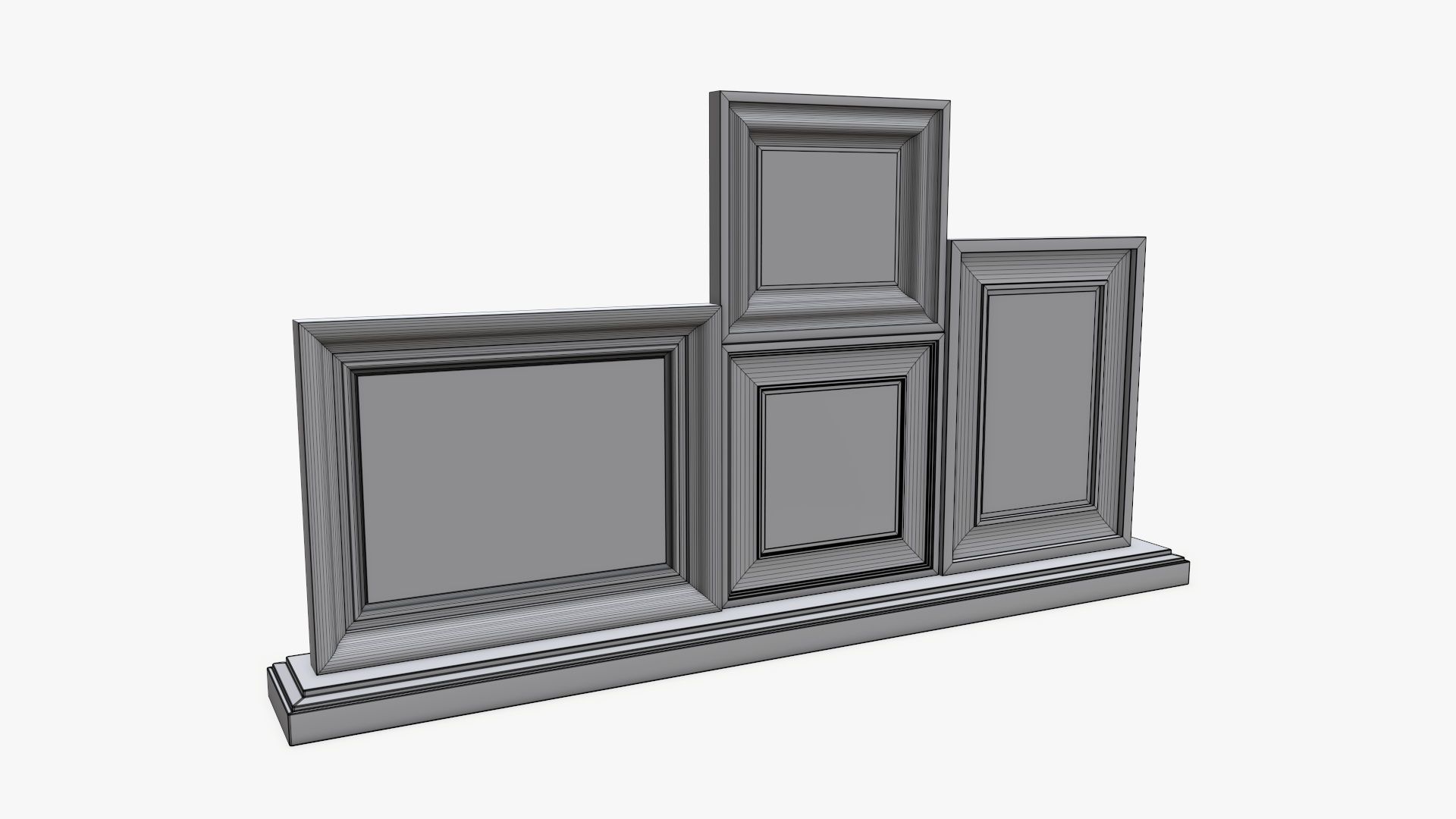 Photo frame 03 3D model_4