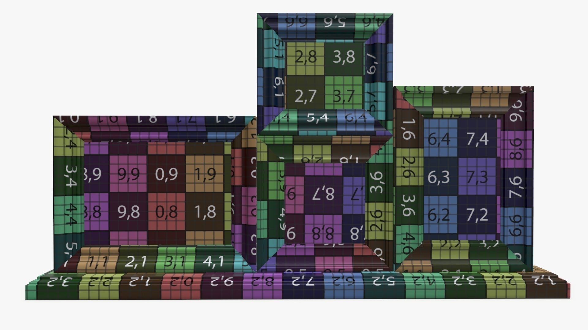 Photo frame 03 3D model_10