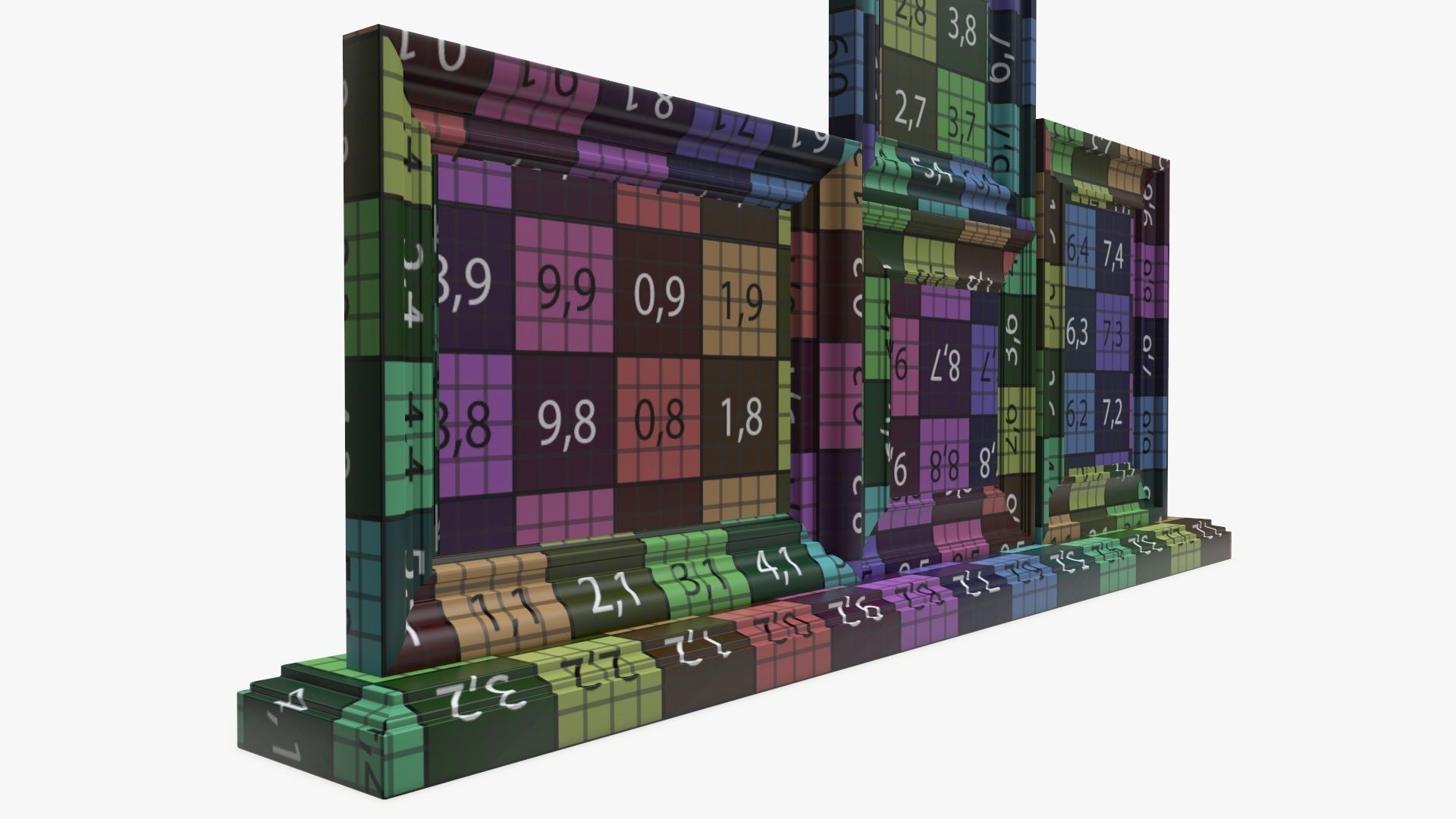 Photo frame 03 3D model_9