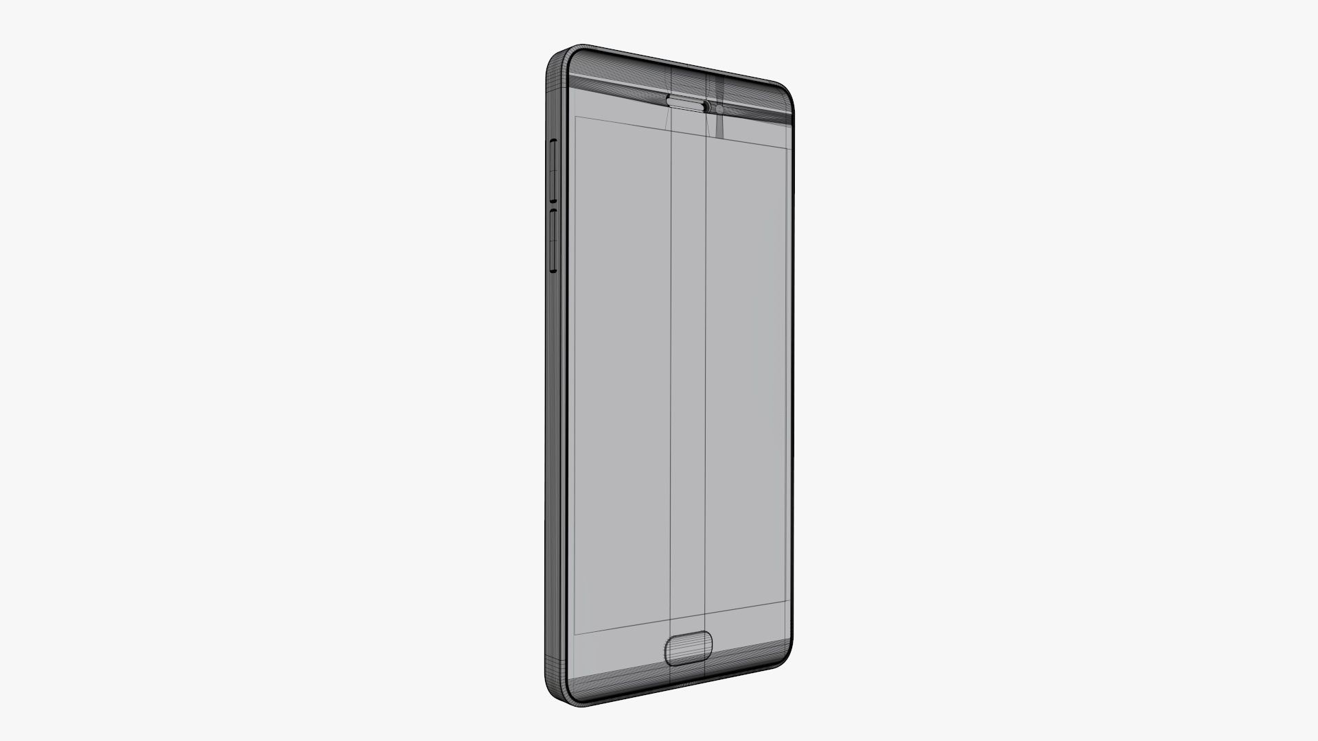 Smartphone mock up 03 3D model_5