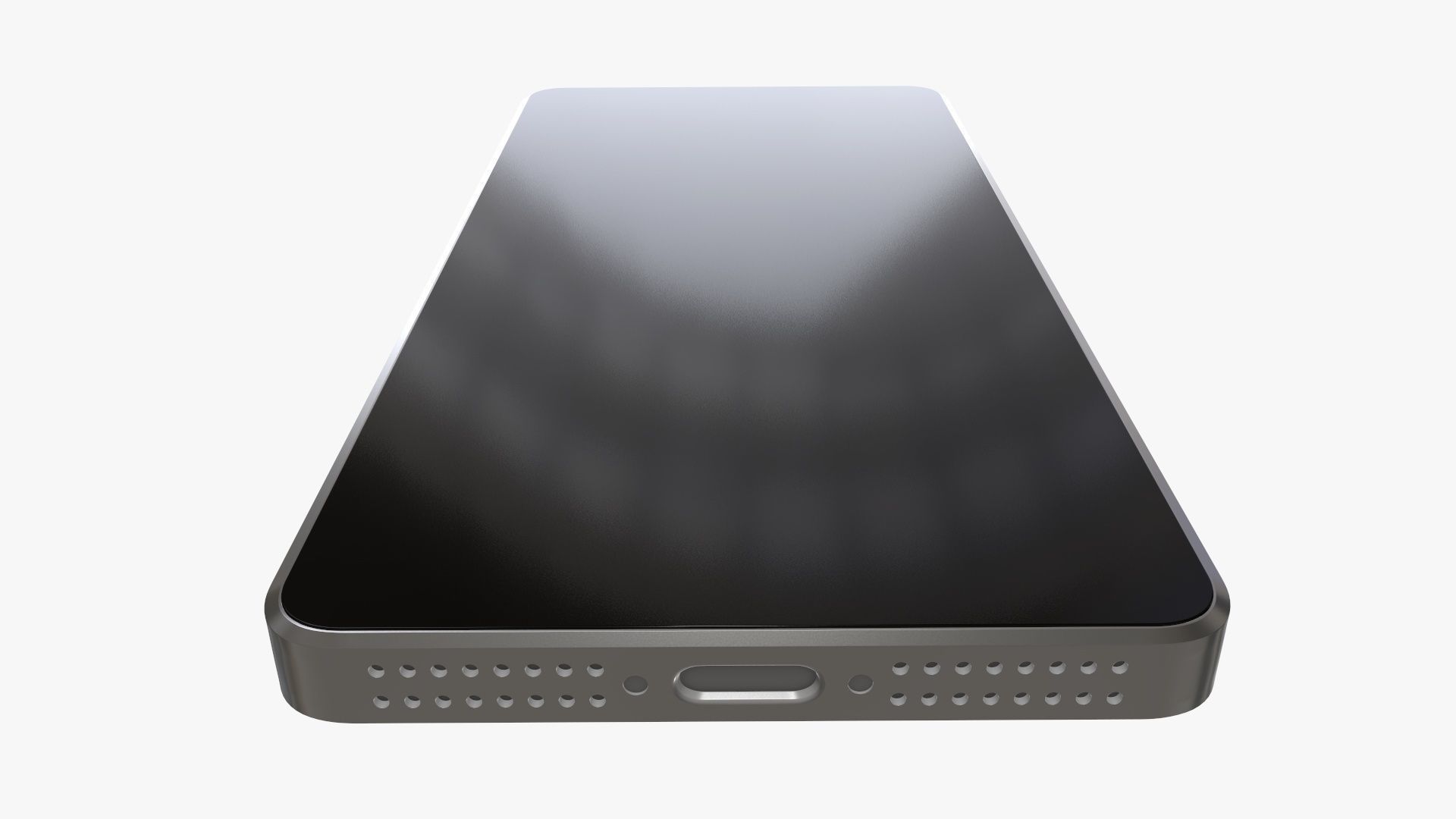 Smartphone mock up 03 3D model_4