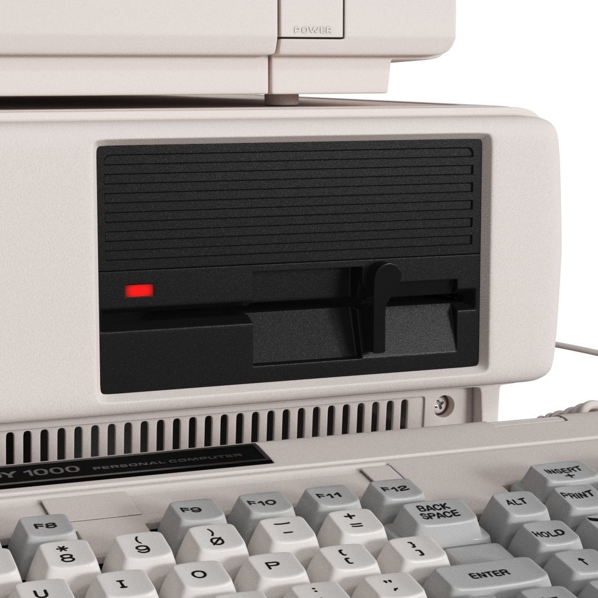 Tandy 1000 Personal Computer 3D model_5
