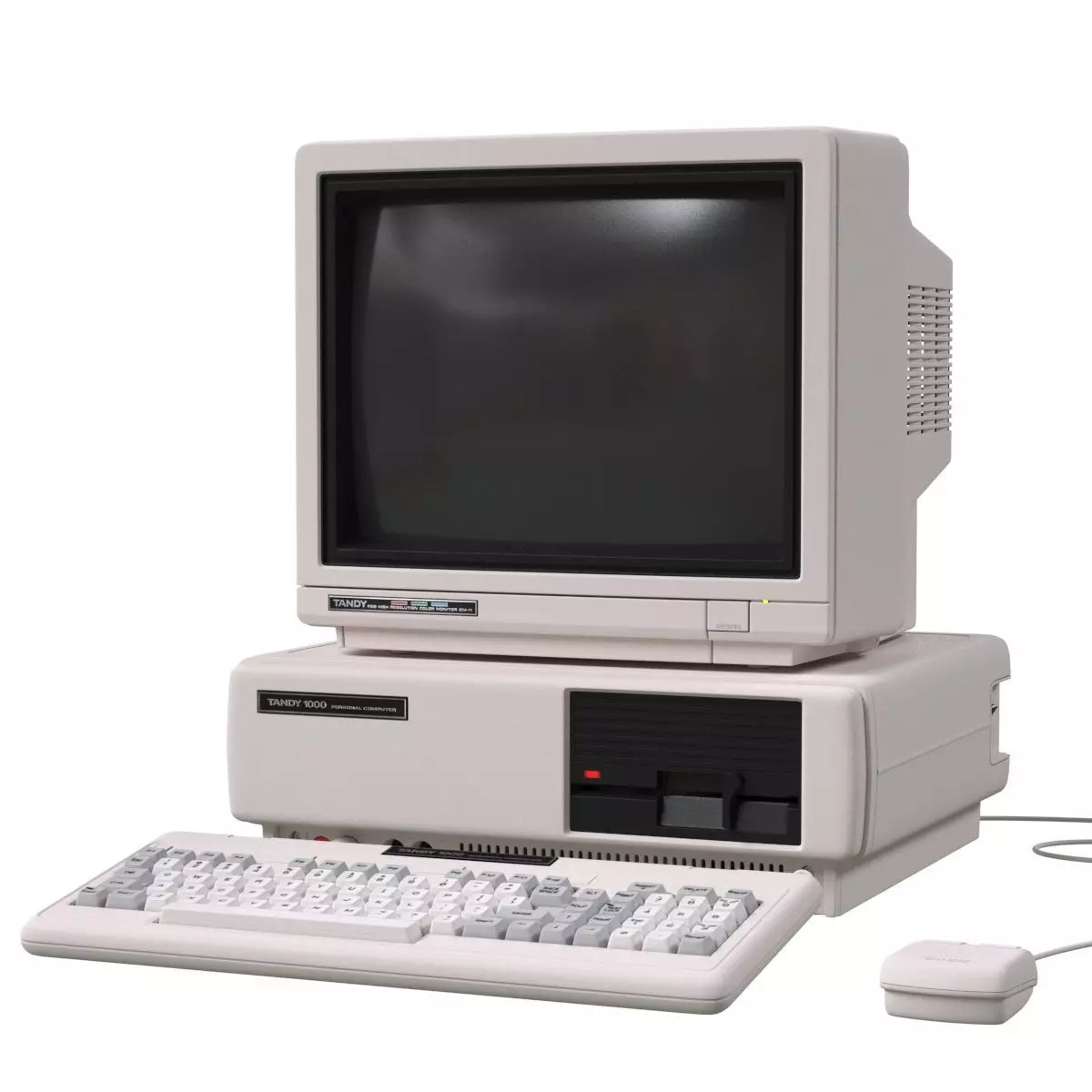 Tandy 1000 Personal Computer 3D model_0