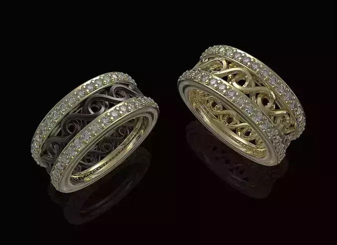 Twisted Band Ring