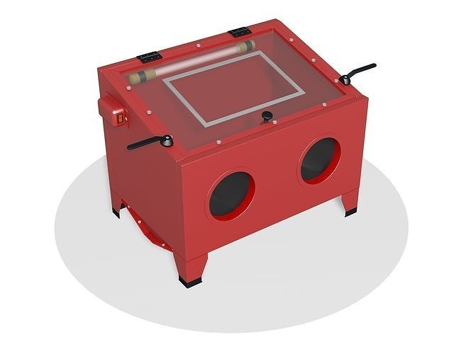 Sandblasting machine Garage tool 3D model