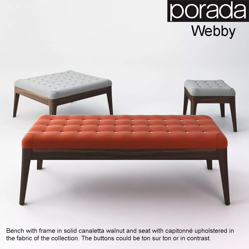 Porada Webby 3D model