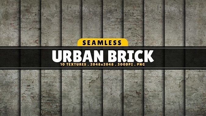 Texture Pack Seamless Urban Brick Vol 01 Texture