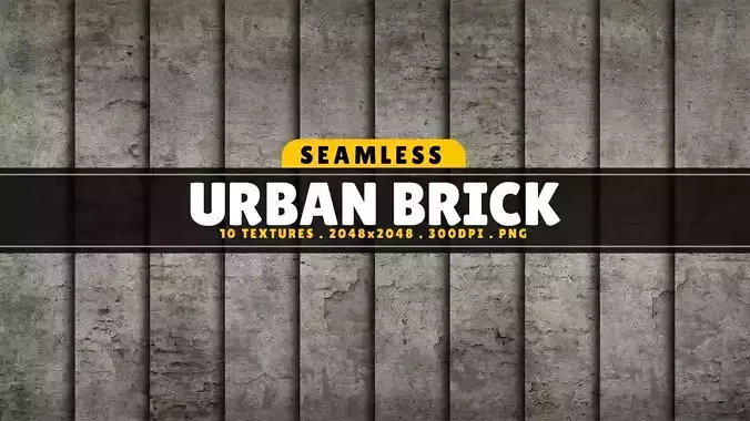 Texture Pack Seamless Urban Brick Vol 01