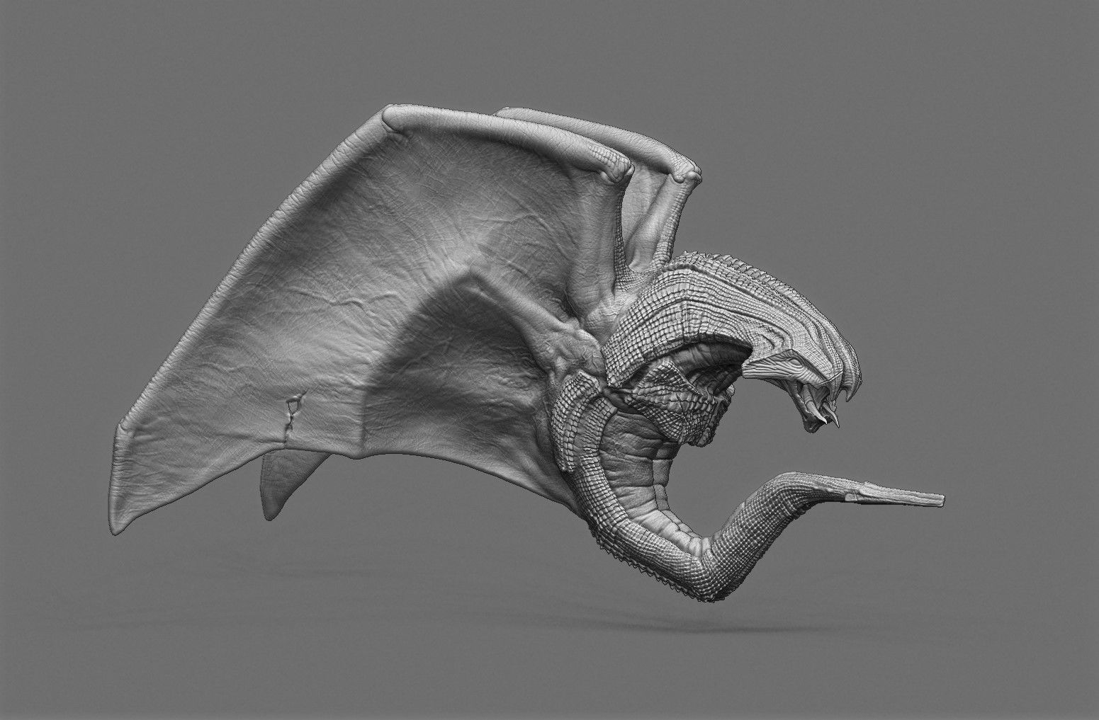 VAMPIRE DRAGON 3D print model_11