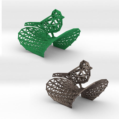 Cardinal Bird 3D print model