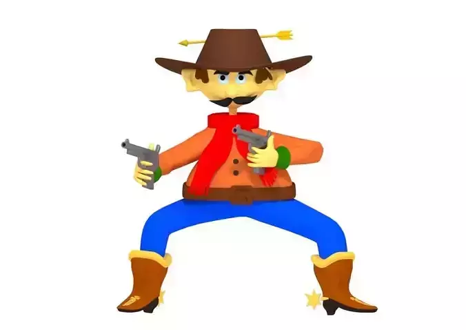 Cartoon Cowboy