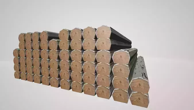 Birkenholz Feuerholz - 65X Ladegut Holz Texture