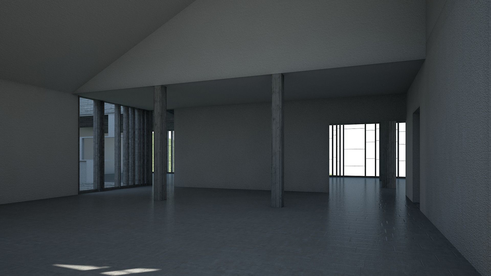 Convent La Tourette 3D model_14