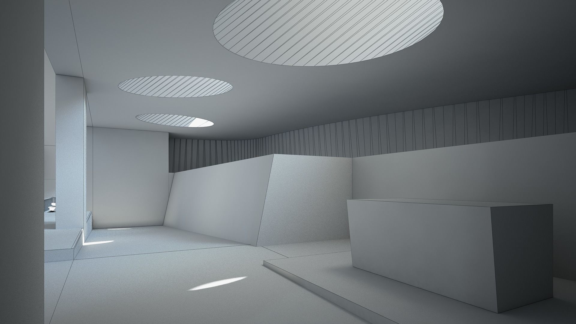 Convent La Tourette 3D model_31