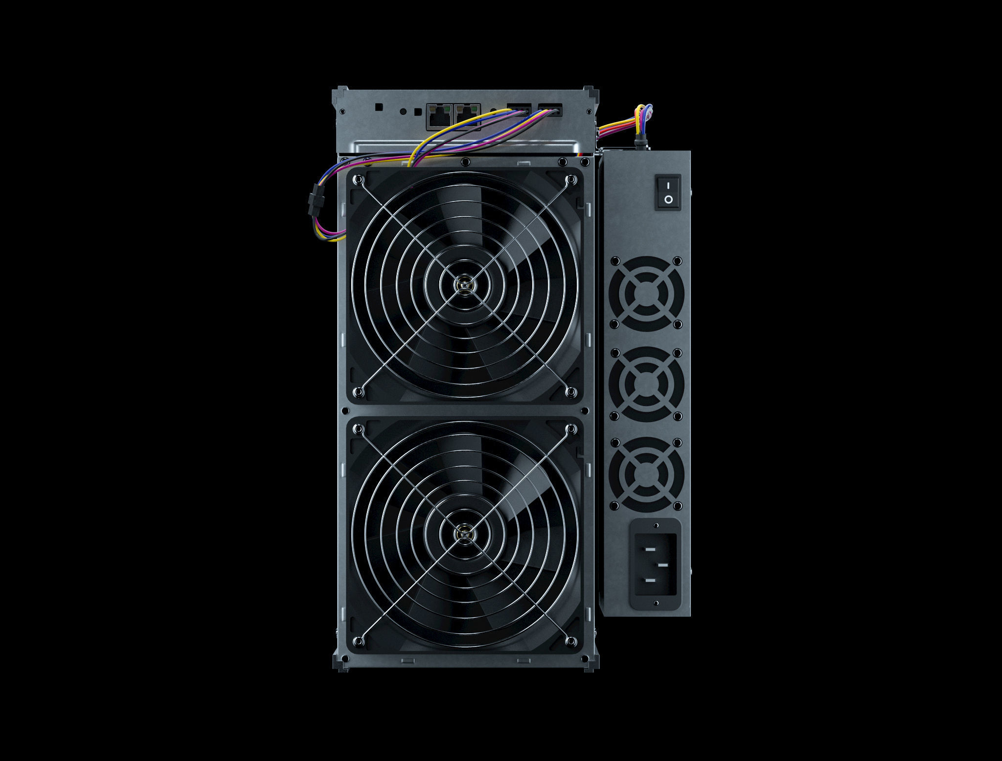ASIC Miner A1066 - no textures 3D model_3