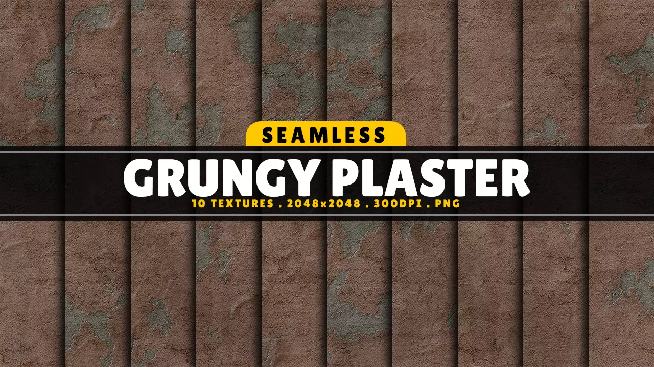 Texture Pack Seamless Grungy Plaster Vol 01 Texture