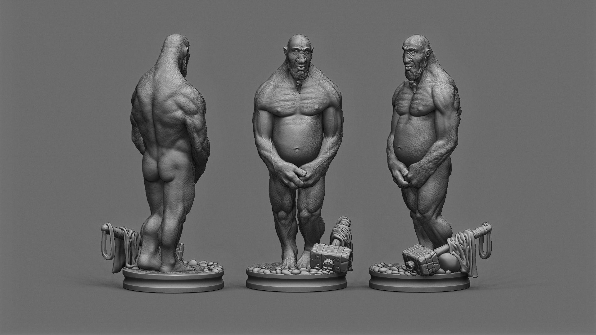 SHY GIANT 3D print model_12
