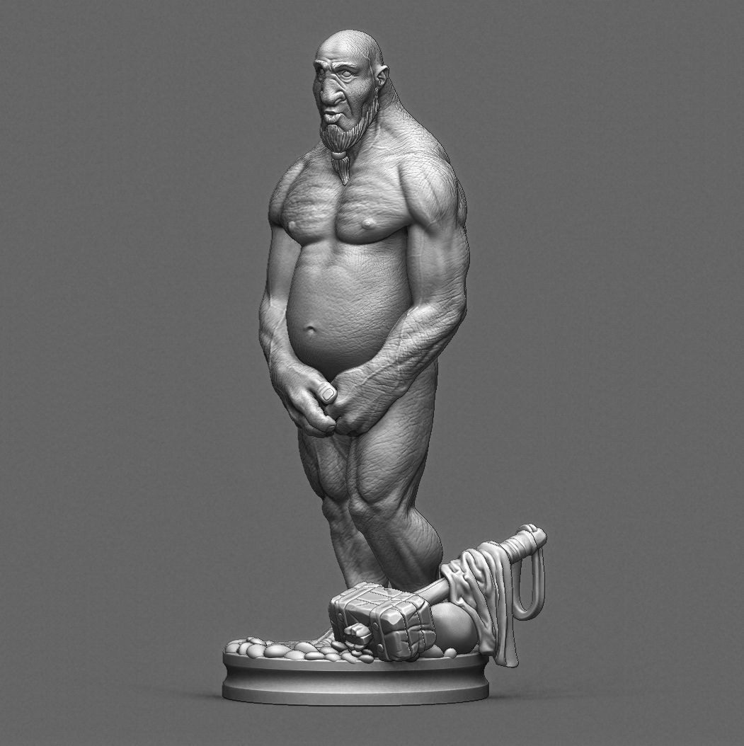 SHY GIANT 3D print model_11