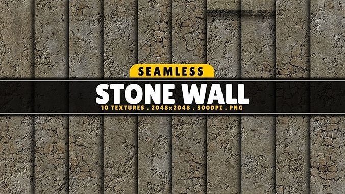 Texture Pack Seamless Stone Wall Vol 01 Texture