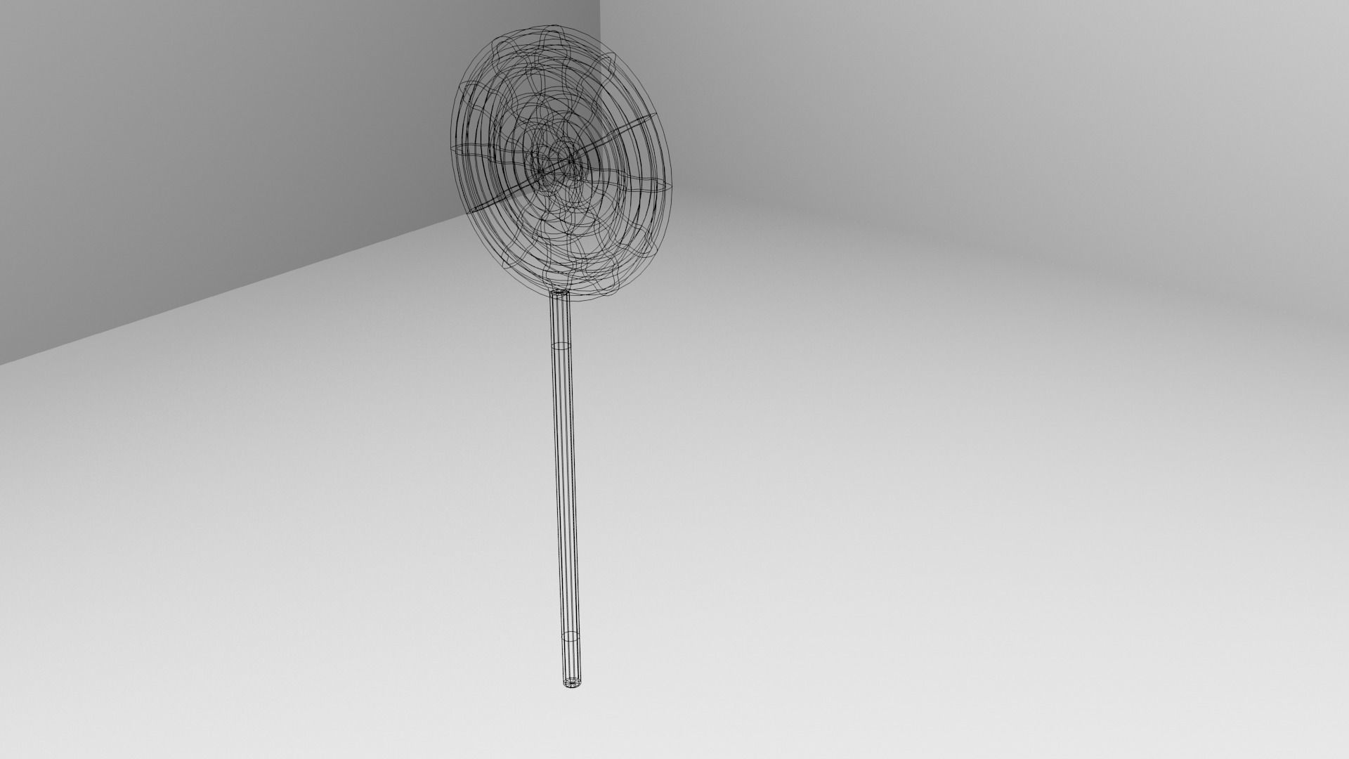 Rainbow Lollipop 1 3D model_5