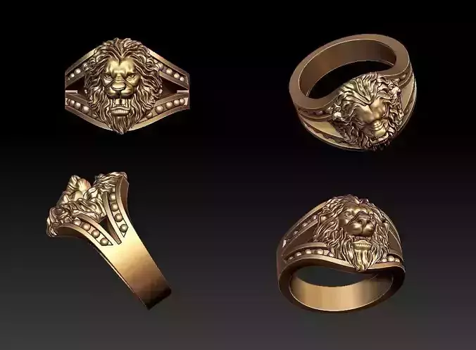 Lion ring