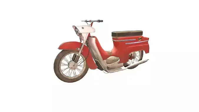 Old soviet motorcycle