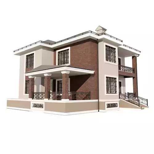 Facade house