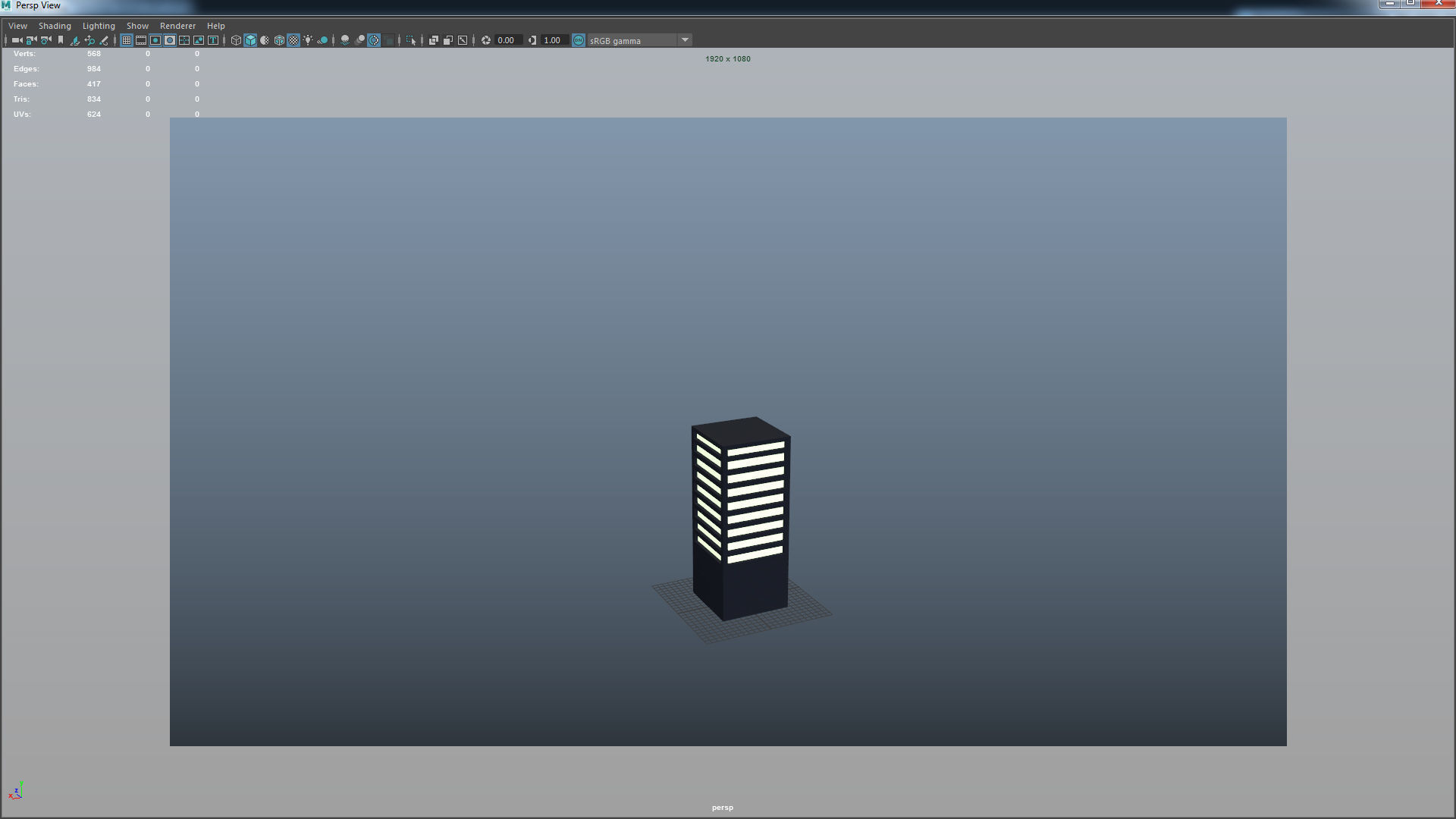 Garden Light Pack Low-poly 3D model_14