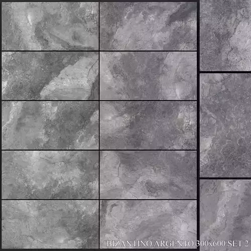 Yurtbay Seramik Bizantino Argento 300x600 Set 2