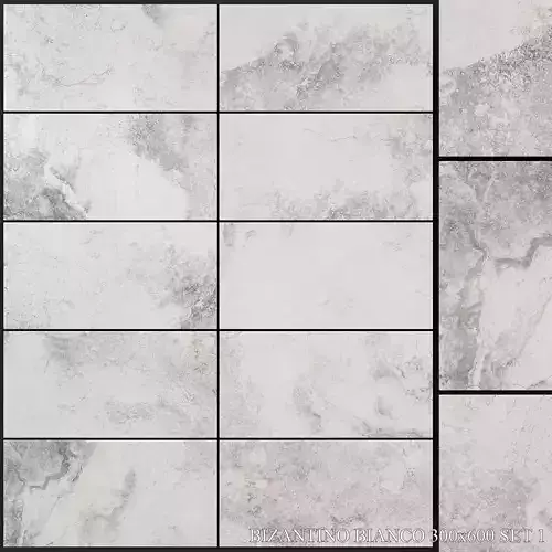 Yurtbay Seramik Bizantino Bianco 300x600 Set 1