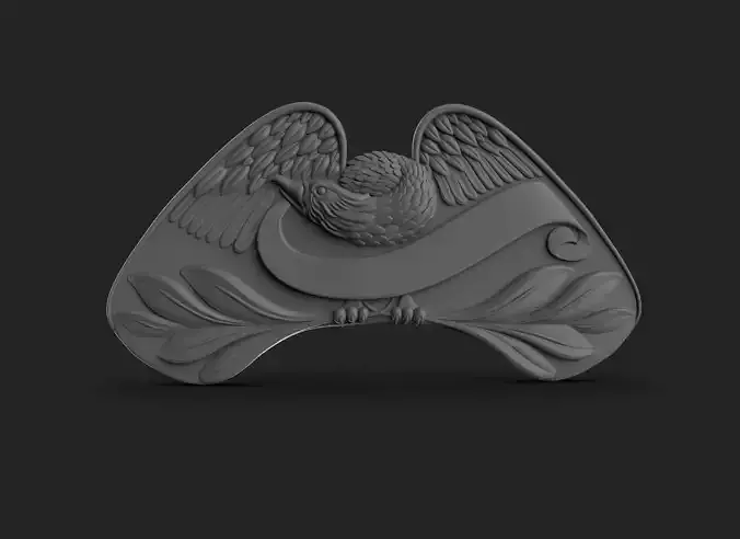 Eagle Badge 3D print model