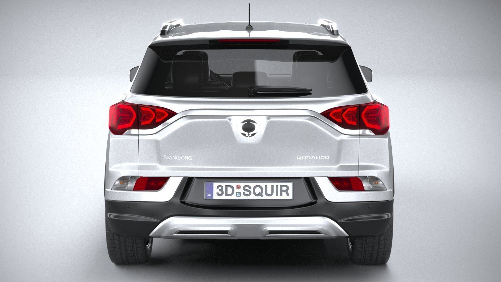 Ssangyong Korando 2020 3D model_4