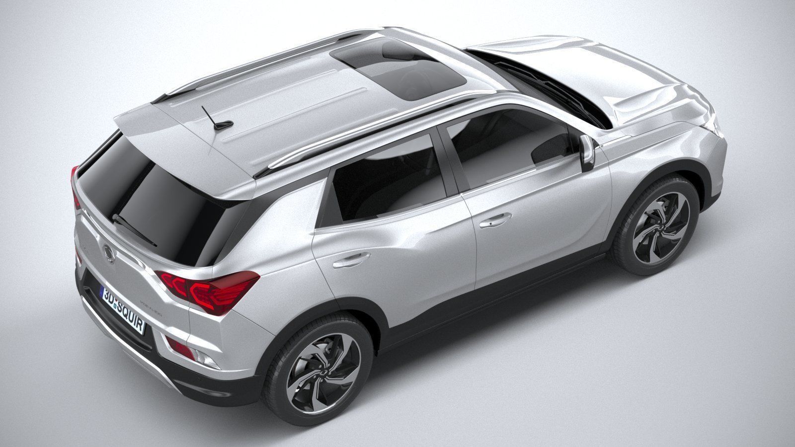 Ssangyong Korando 2020 3D model_10