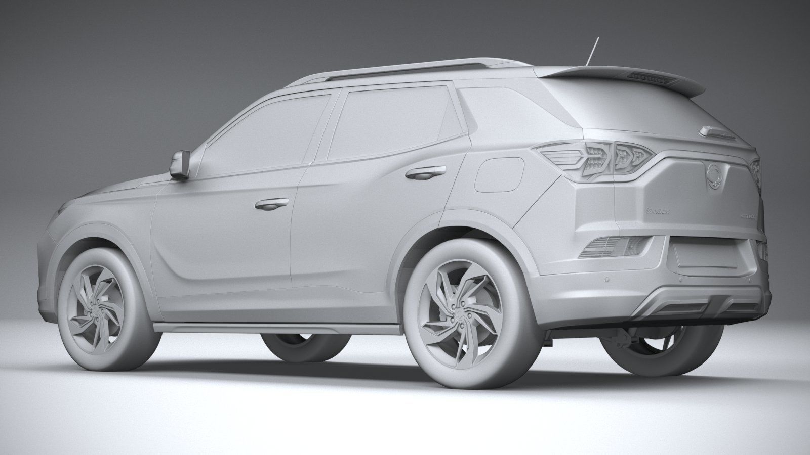 Ssangyong Korando 2020 3D model_21