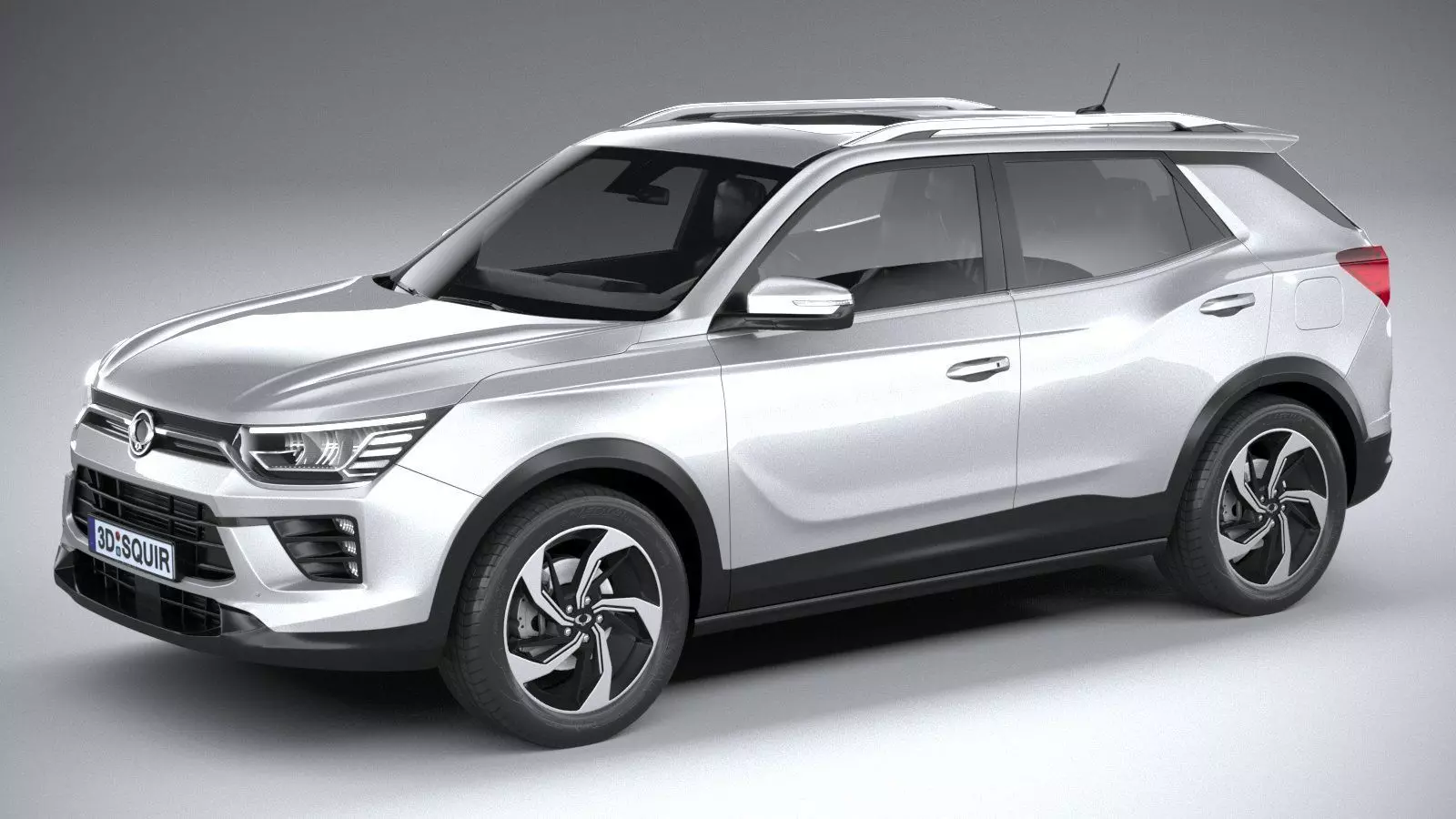 Ssangyong Korando 2020 3D model_0