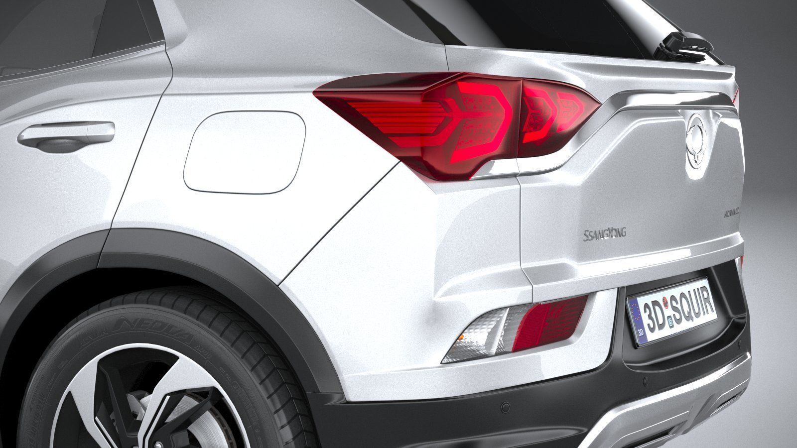 Ssangyong Korando 2020 3D model_6