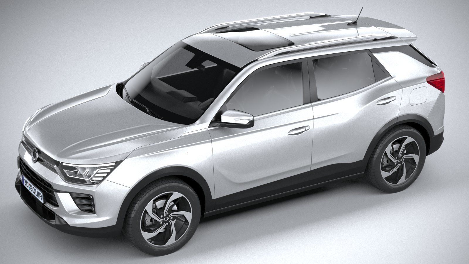 Ssangyong Korando 2020 3D model_7