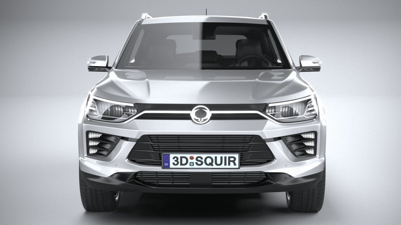 Ssangyong Korando 2020 3D model_13