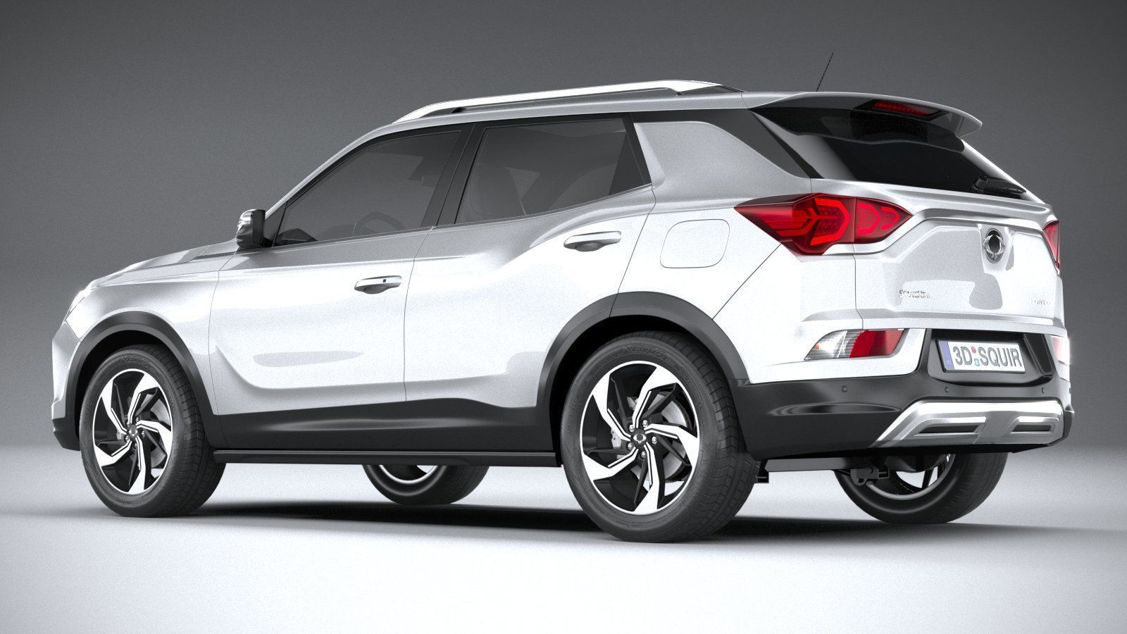 Ssangyong Korando 2020 3D model_5