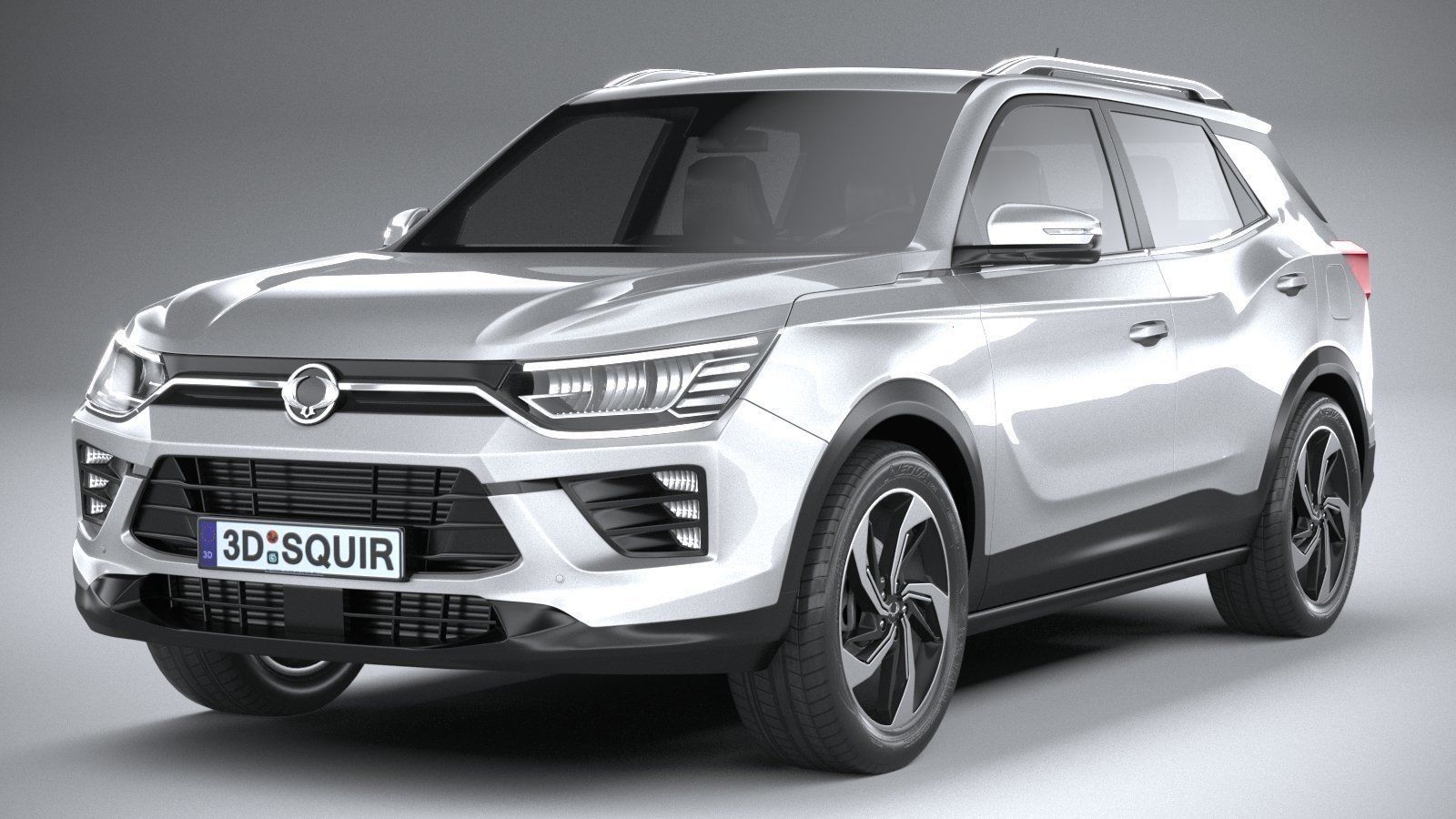 Ssangyong Korando 2020 3D model_2