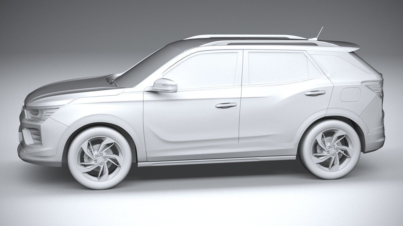 Ssangyong Korando 2020 3D model_22
