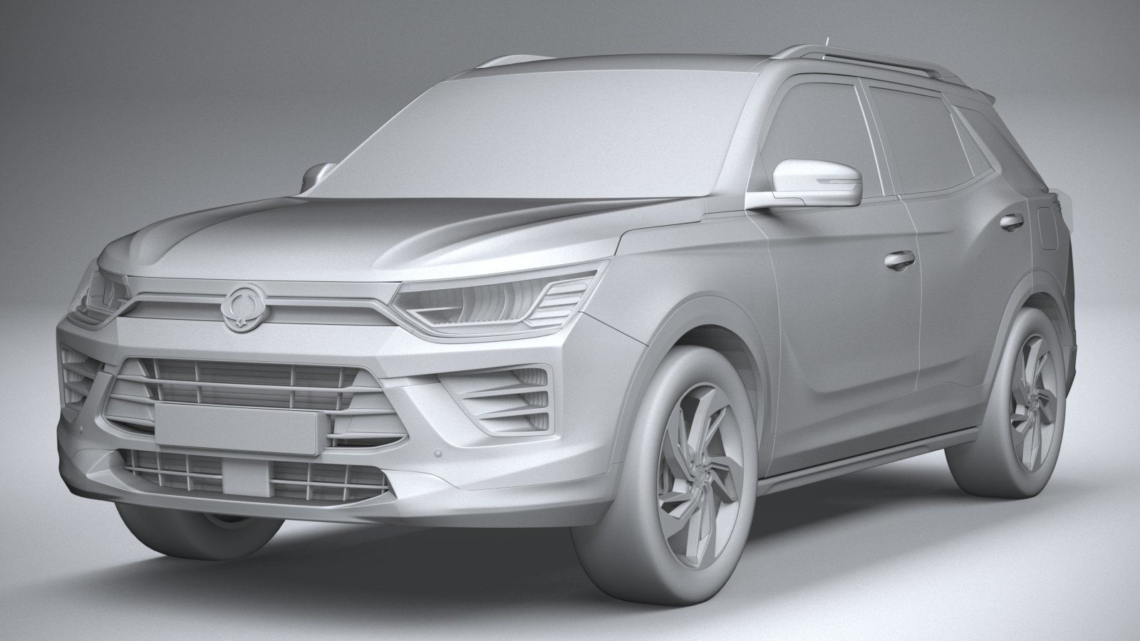 Ssangyong Korando 2020 3D model_20